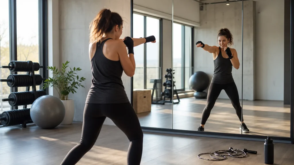 Déroulé progressif d’une séance de cardio boxing pour débutante