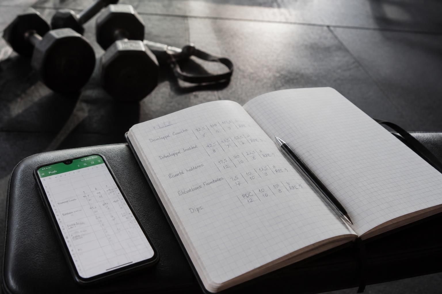découvrez comment bien remplir votre carnet d'entraînement musculation pour suivre vos progrès et optimiser vos résultats.