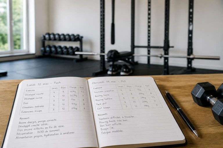 Carnet d entrainement musculation : quoi noter pour progresser