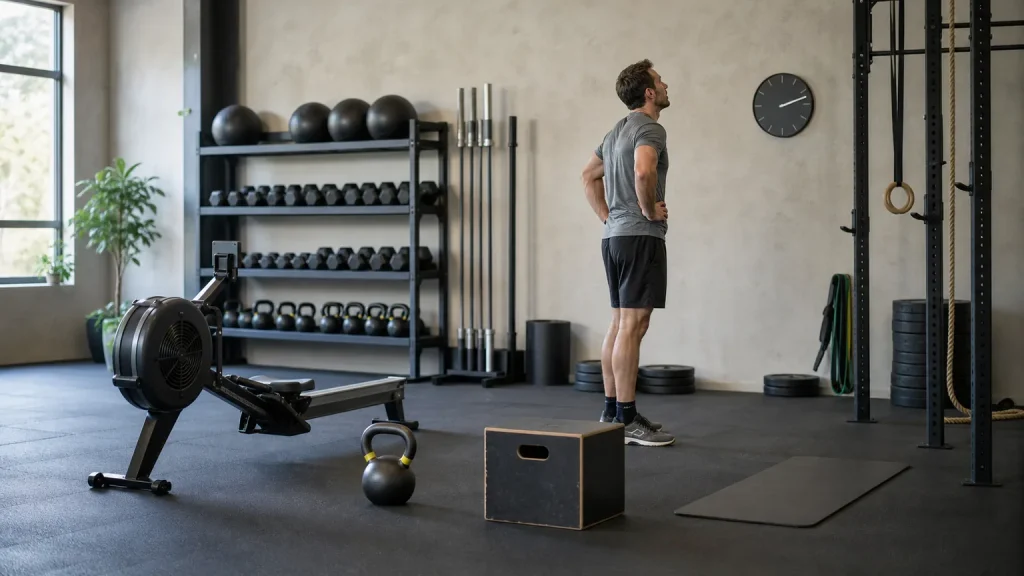 Séance type de cross training pour débutant en cinq ateliers
